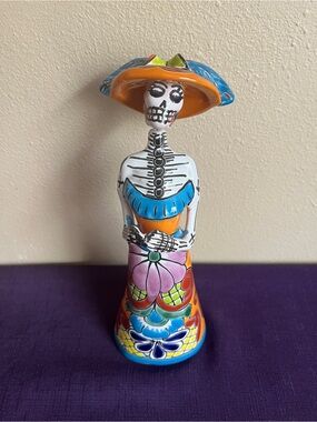 Day of the Dead Talavera Mexican Skeleton